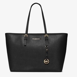 Black Jet Set purse/bag/tote